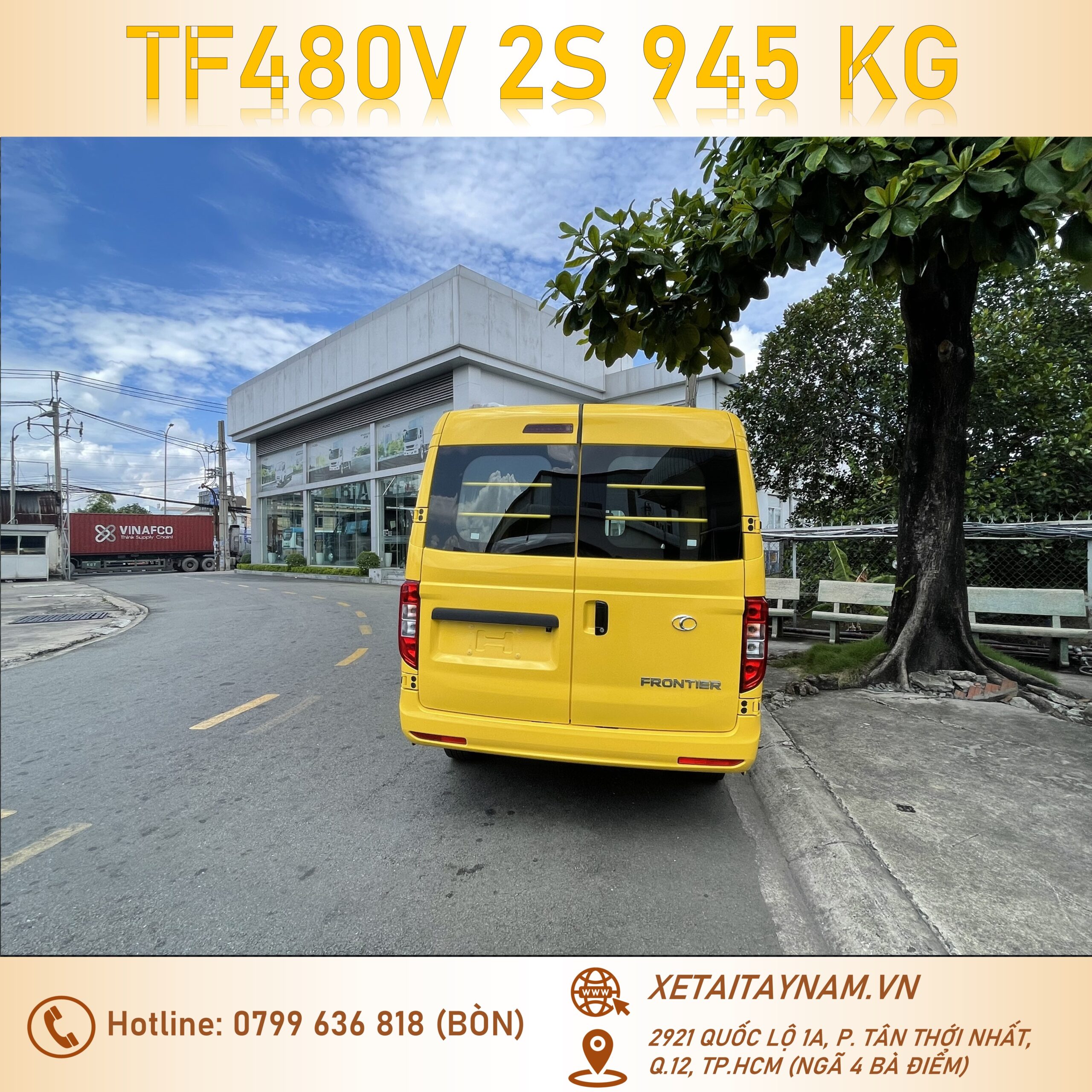 xe_tải_van_2_chỗ_thaco_màu_vàng