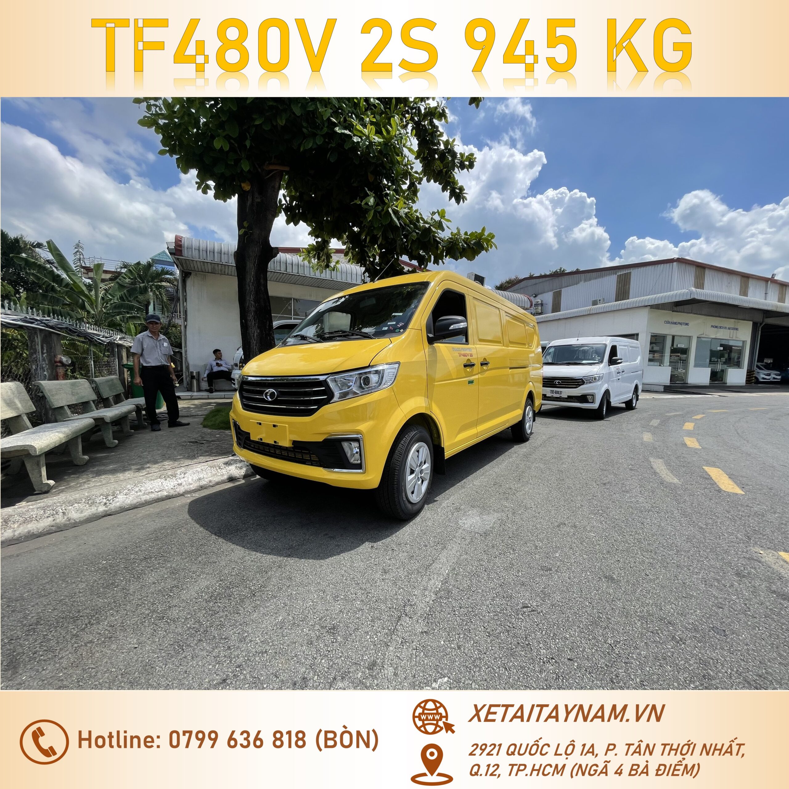 xe_tải_van_2_chỗ_thaco_màu_vàng