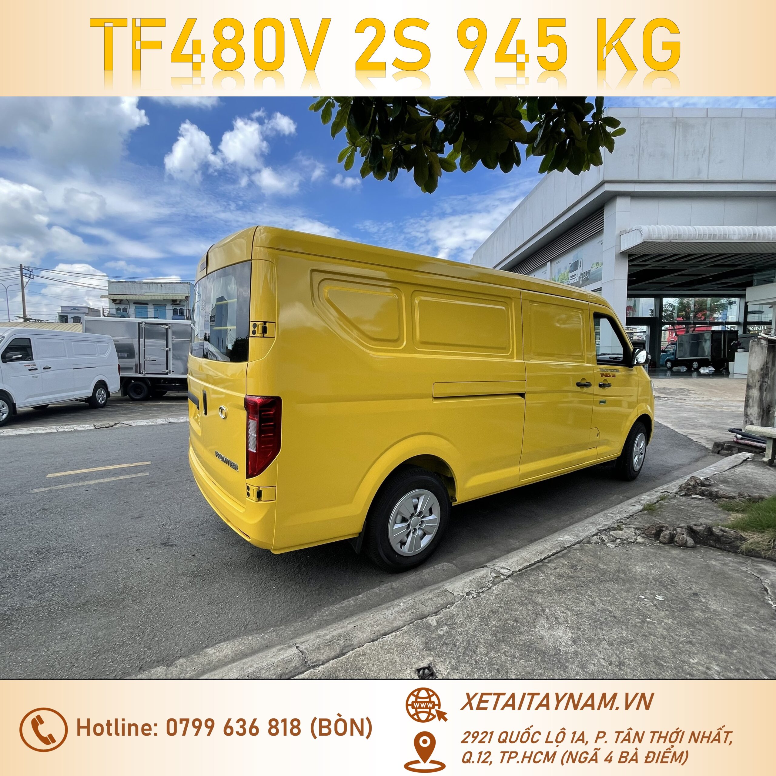 xe_tải_van_2_chỗ_thaco_màu_vàng
