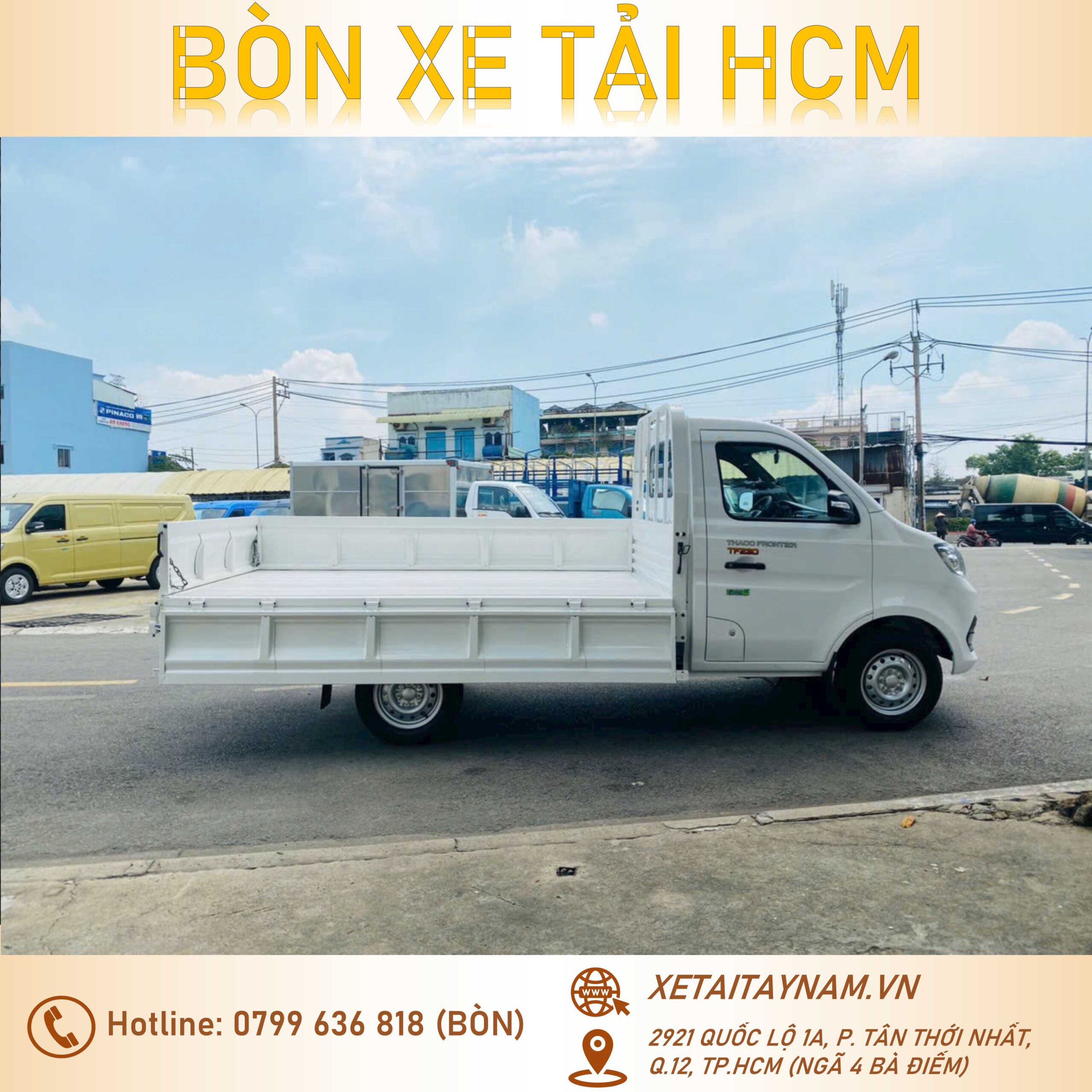 XE TẢI THACO TF230 THẾ HỆ MỚI | XE TẢI 990 KG - Ảnh 6